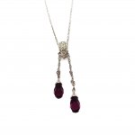 Swarovski necklace with pendants