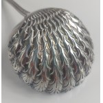Łyżka cedzakowa, srebro, Francja