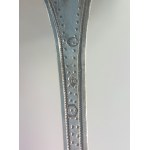Łyżka cedzakowa, srebro, Francja