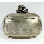 Cukiernica, srebro próby 3 (800), lata ok 1867-1922?, Austro-Węgry