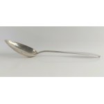 Spoon, 750 silver (12-gauge), Warsaw, goldsmith Samuel Gotthhelf Schmidt, ca. 1793-1827