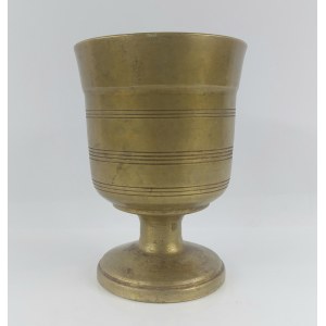 Brass cup