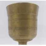 Brass cup