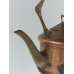 Kupferkessel mit Heizung, Jugendstil