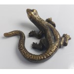 Figurka ještěrky, bronz, Bergmann?, Vídeň?