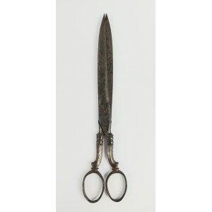 Tailor's scissors, 19th century.