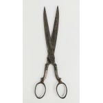 Tailor's scissors, 19th century.