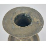 Traveling candlestick, brass, 19th century.