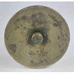 Traveling candlestick, brass, 19th century.