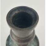 Traveling candlestick, bronze, 19th century.