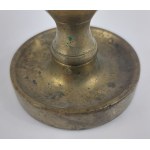 Traveling candlestick, brass, 19th century.