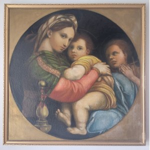 Tondo wg Rafaela Santi, 2. poł. XIX w.