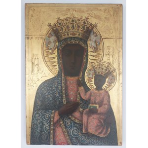 Ikona, Matka Boska Częstochowska, XIX-XX w.