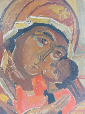 Ludmiła Murawska (1935-2022), Matka Boska z Dzieciątkiem, 1965 r.
