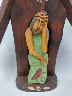 Mateusz Borowiec, Rzeźba, Kapliczka, Chrystus Frasobliwy, XXI w.