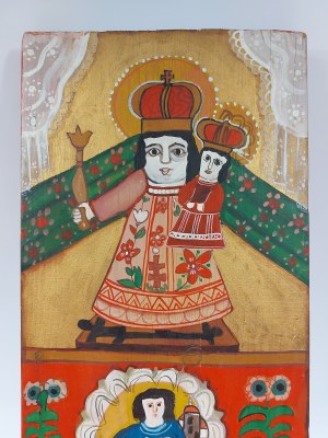 Marian Kozera, Matka Boska Turska, obraz na drewnie, 1973 r.
