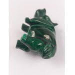 Statuetta di ippopotamo su base