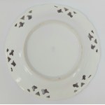 Decorative flower platter with openwork