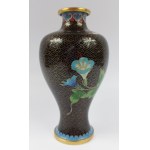 Vase, Brass and Enamel