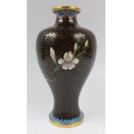 Vase, Brass and Enamel