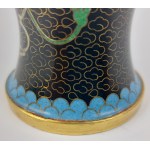 Vase, Brass and Enamel