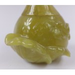 Jade container, Asia, 20th century.