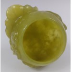 Jade container, Asia, 20th century.
