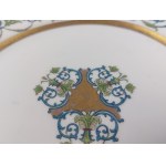 Decorative plate, Karl Spunde, Riga, 19th/20th century?