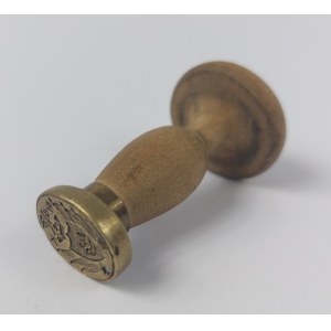Stamp piston with the Jastrzębiec coat of arms