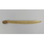 Bone paper knife, 1939.