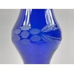 Vase in cobalt