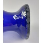 Vase in cobalt