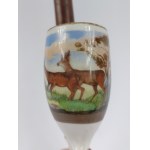 Pipe with hunting motif