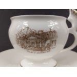Cup with saucer, Ćmielów, Manor House in Lusławice