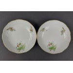 Set of 2 cups with saucers, Herend, Hungary