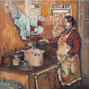 Piotr Pachecki, Kobieta w kuchni, 2018
