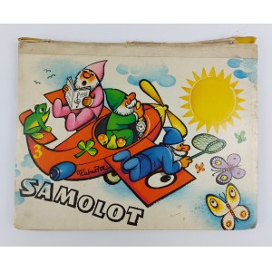 Samolot. Książeczka rozkładanka, 1974 r.