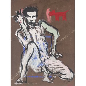 Hannes Scheucher ( 1939 - 2022 ), E. Schiele, 1992