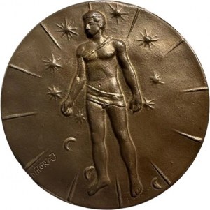 Igor Mitoraj ( 1944 - 2014 ), Medal ARTICULATIONS, 1984