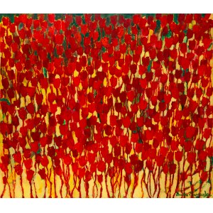 Beata MURAWSKA (nar. 1963), Červené tulipány, 2000