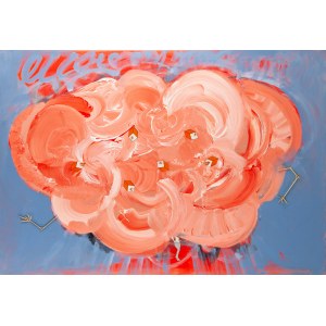 Urszula NIEMIRSKA (geb. 1984), In einer rosa Wolke, 2016