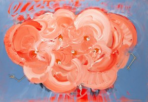 Urszula NIEMIRSKA (ur. 1984), W różowej chmurze, 2016