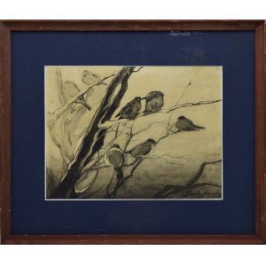 Zofia STANKIEWICZ (1862-1955), Sparrows