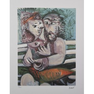 Pablo PICASSO (1881-1973), A couple in love