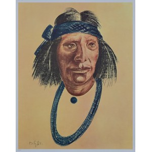 Bolesław CYBIS (1895-1957), The Farewell - Hopi Tribe