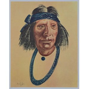Boleslaw CYBIS (1895-1957), The Farewell - Hopi Tribe