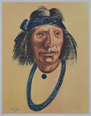 Bolesław CYBIS (1895-1957), The Farewell - Hopi Tribe