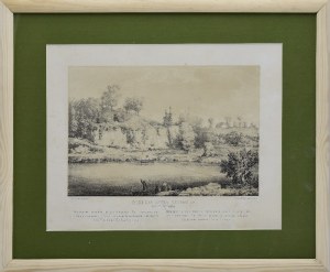 Napoleon ORDA (1807-1883) - rysownik, Maksymilian FAJANS (1825-1890) - litograf, Buki nad rzeką Rastawicą - Gubernia Kijowska