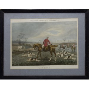 T. N. H. WALSH (19. Jahrhundert) - Maler, I. G. HESTER (19. Jahrhundert) - Kupferstecher, Vor der Jagd, 1878