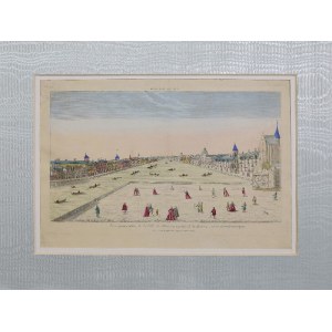 Künstler unbestimmt, Ansicht von Warschau, um 1750